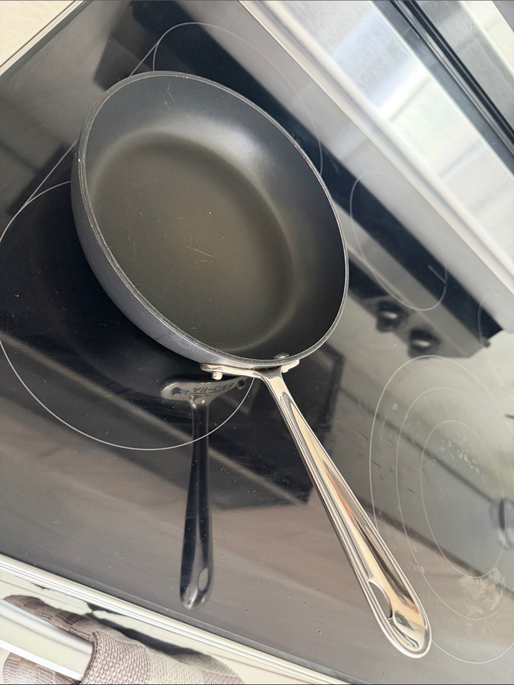 All Clad 6” Nonstick Fry Pan with Stainless Handle